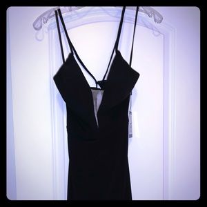 Little black dress w/corset back
